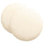Sædepuder 2 pcs Creme Ø 80 cm Velourstof