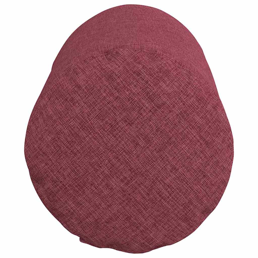 Bolsterpuder 2 pcs Vinrød Ø 15 x 40 cm Stof