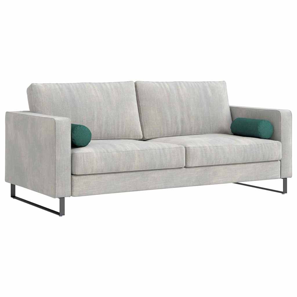 Bolsterpuder 2 pcs Mørkegrøn Ø 15 x 40 cm Stof