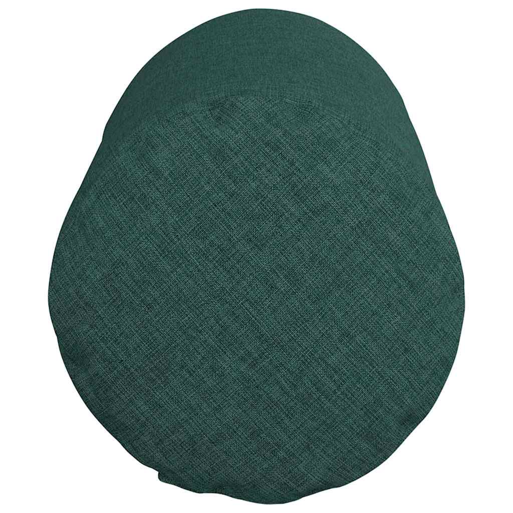 Bolsterpuder 2 pcs Mørkegrøn Ø 15 x 40 cm Stof