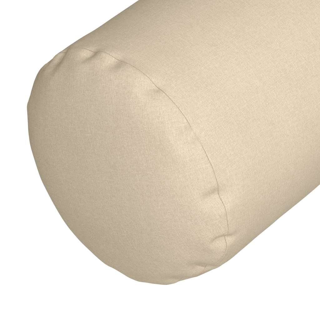 Bolsterpuder 2 pcs Creme Ø 15 x 40 cm Stof