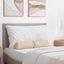 Bolsterpuder 2 pcs Creme Ø 15 x 40 cm Stof