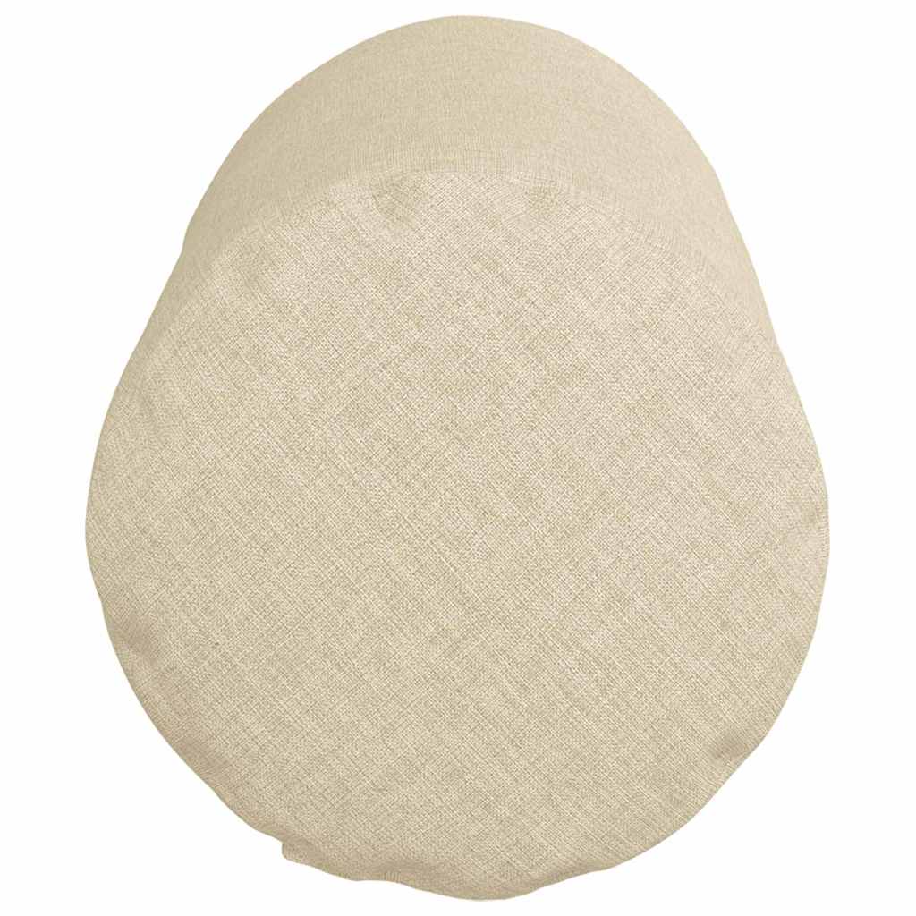Bolsterpuder 2 pcs Creme Ø 15 x 40 cm Stof
