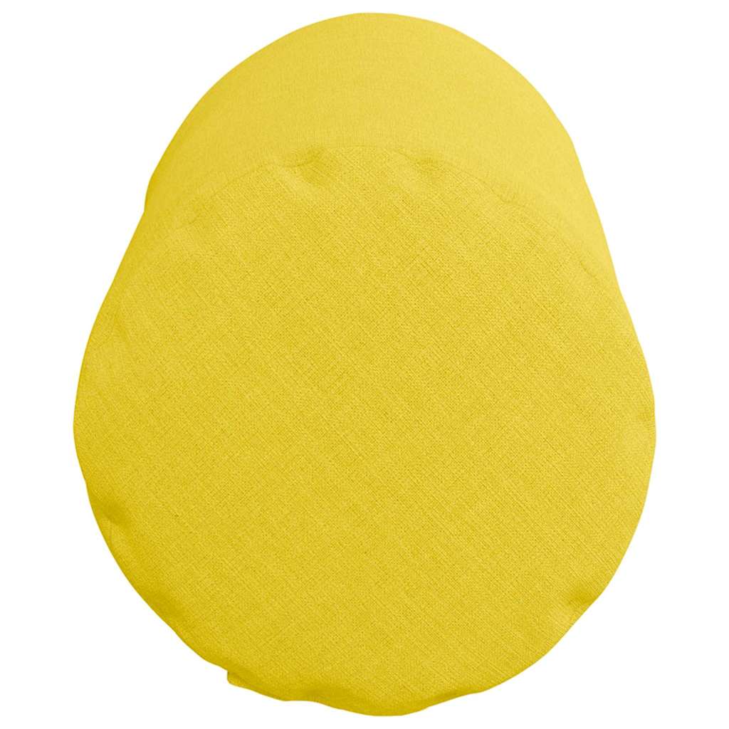 Bolsterpuder 2 pcs Lys Gul Ø 15 x 40 cm Stof