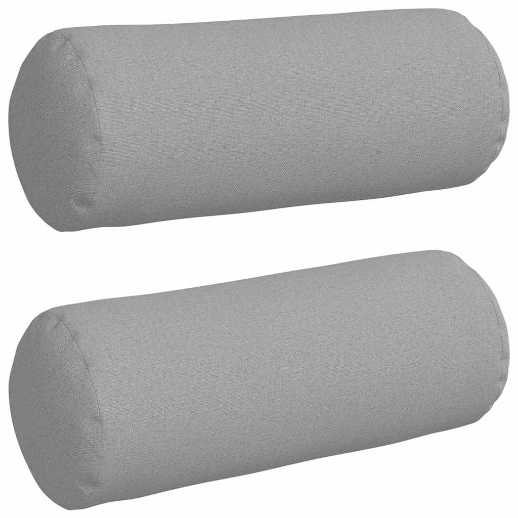 Bolsterpuder 2 pcs Skygrå Ø 15 x 40 cm Stof