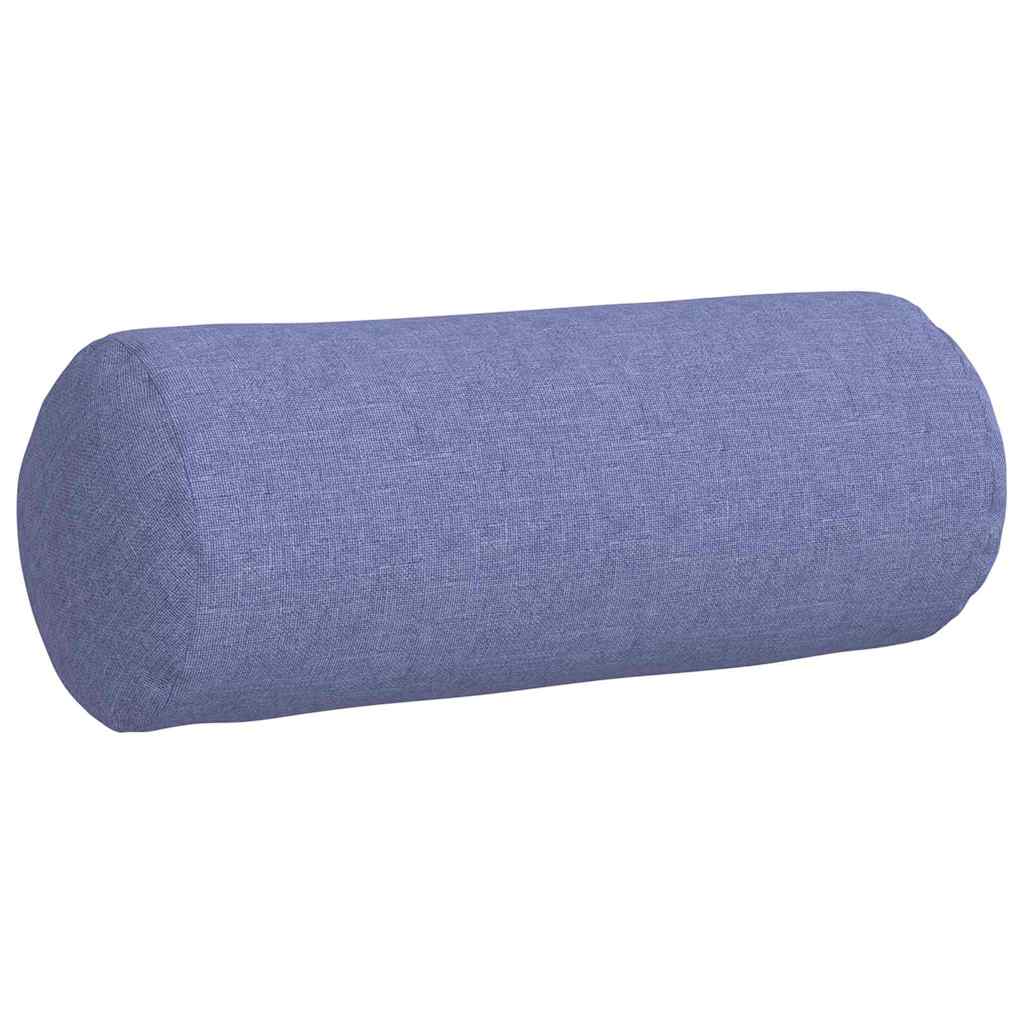 Bolsterpuder 2 pcs Jeans blå Ø 15 x 40 cm Stof