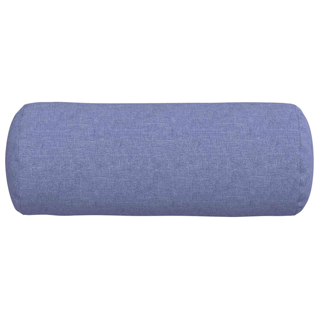 Bolsterpuder 2 pcs Jeans blå Ø 15 x 40 cm Stof