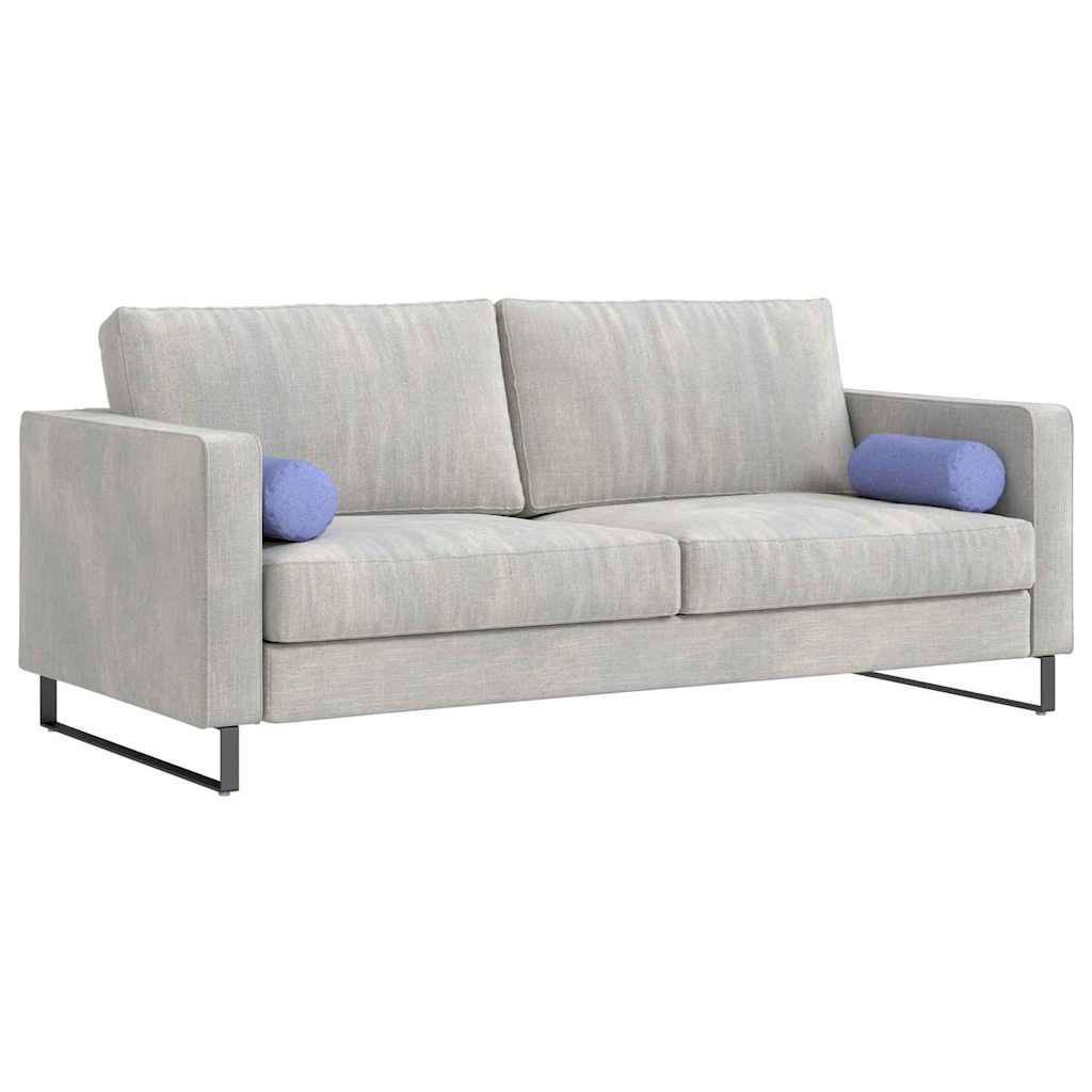 Bolsterpuder 2 pcs Jeans blå Ø 15 x 40 cm Stof