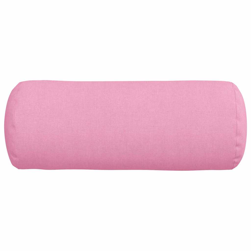 Bolsterpuder 2 pcs Lyserød Ø 15 x 40 cm Stof