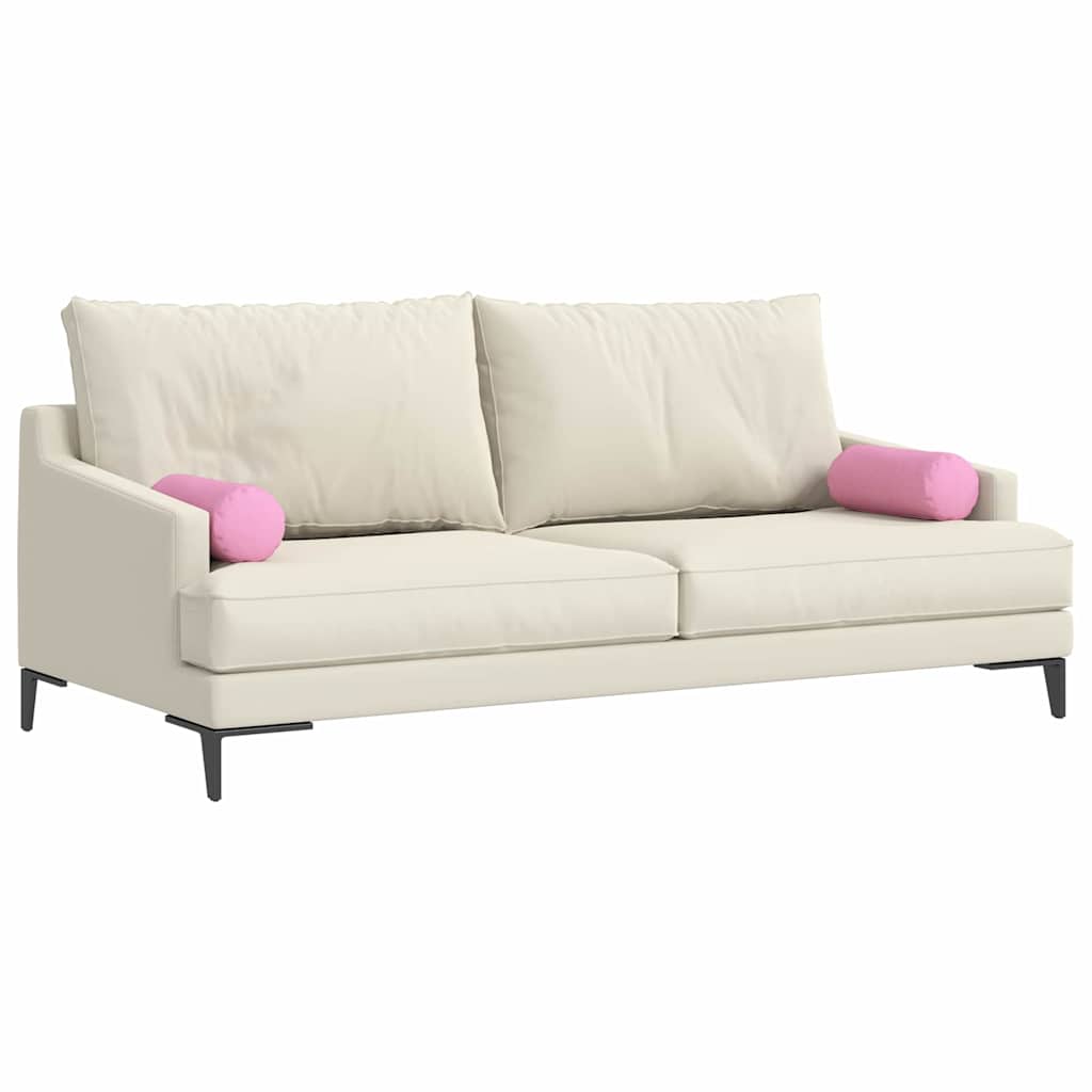 Bolsterpuder 2 pcs Lyserød Ø 15 x 40 cm Stof