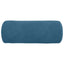 Bolsterpuder 2 pcs Blå Ø 15 x 40 cm Velourstof