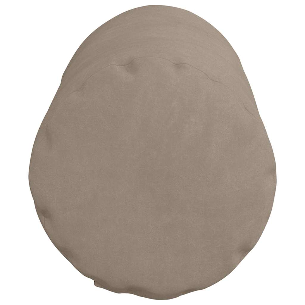 Bolsterpuder 2 pcs Gråbrun Ø 15 x 40 cm Mikrofiberstof