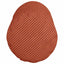 Bolsterpuder 2 pcs Rød orange Ø 15 x 40 cm Velourstof