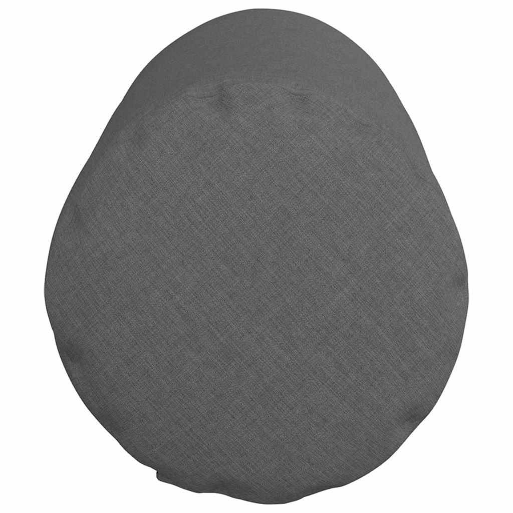 Bolsterpuder 2 pcs Mørkegrå Ø 25 x 70 cm Stof