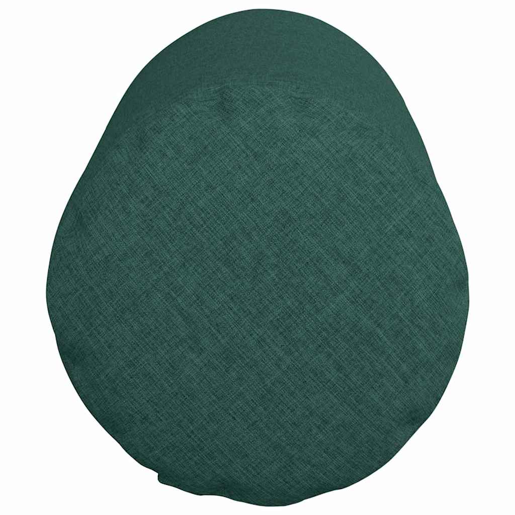 Bolsterpuder 2 pcs Mørkegrøn Ø 25 x 70 cm Stof