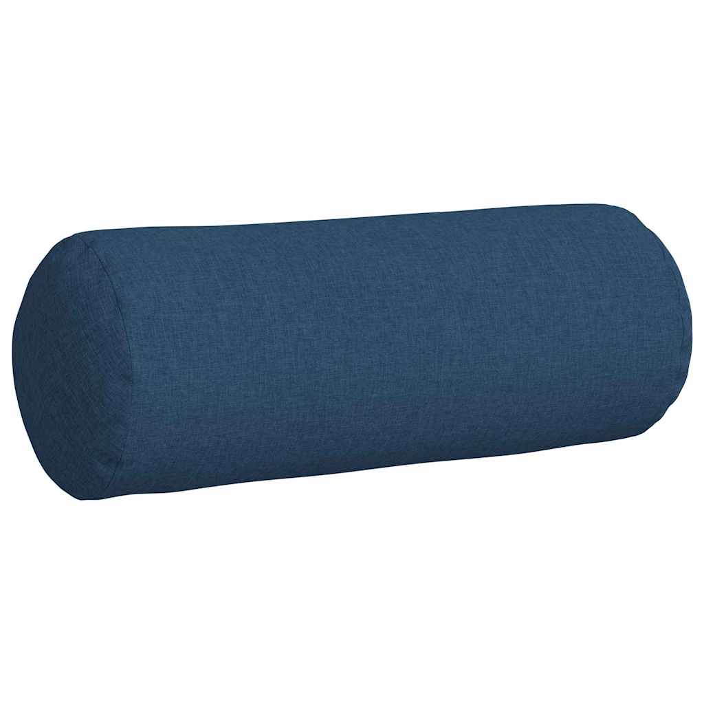 Bolsterpuder 2 pcs Blå Ø 25 x 70 cm Stof