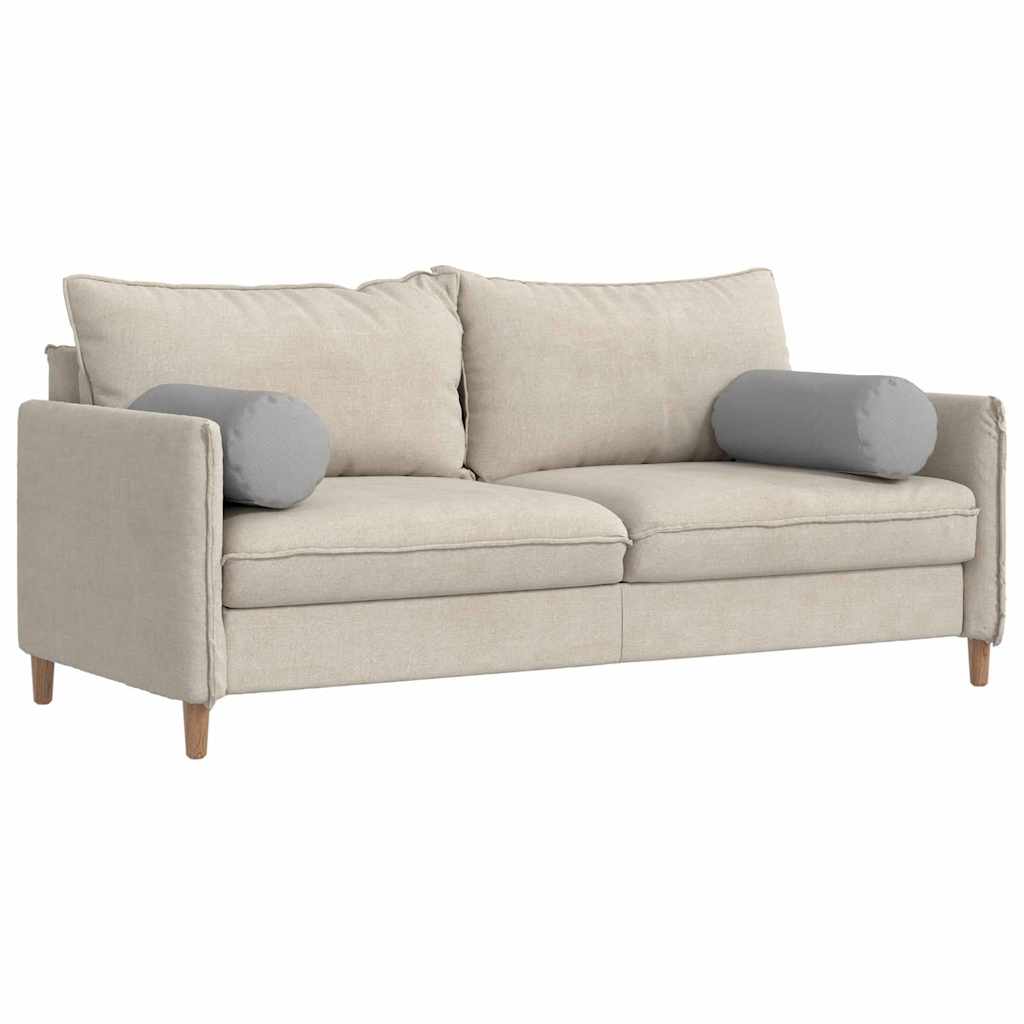 Bolsterpuder 2 pcs Skygrå Ø 25 x 70 cm Stof