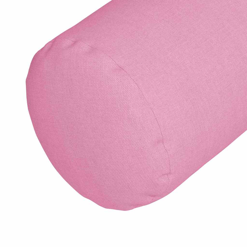 Bolsterpuder 2 pcs Lyserød Ø 25 x 70 cm Stof