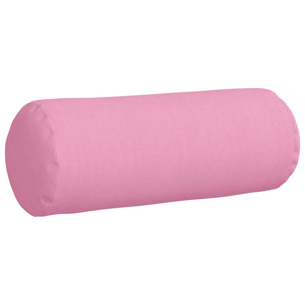 Bolsterpuder 2 pcs Lyserød Ø 25 x 70 cm Stof