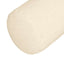Bolsterpuder 2 pcs Creme Ø 25 x 70 cm Velourstof