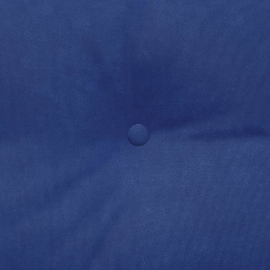 Rygpude Politi blå 200 x 24 x 50 cm Fløjl