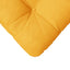 Sædepuder 4 pcs Lys Gul 40 x 40 cm Velourstof