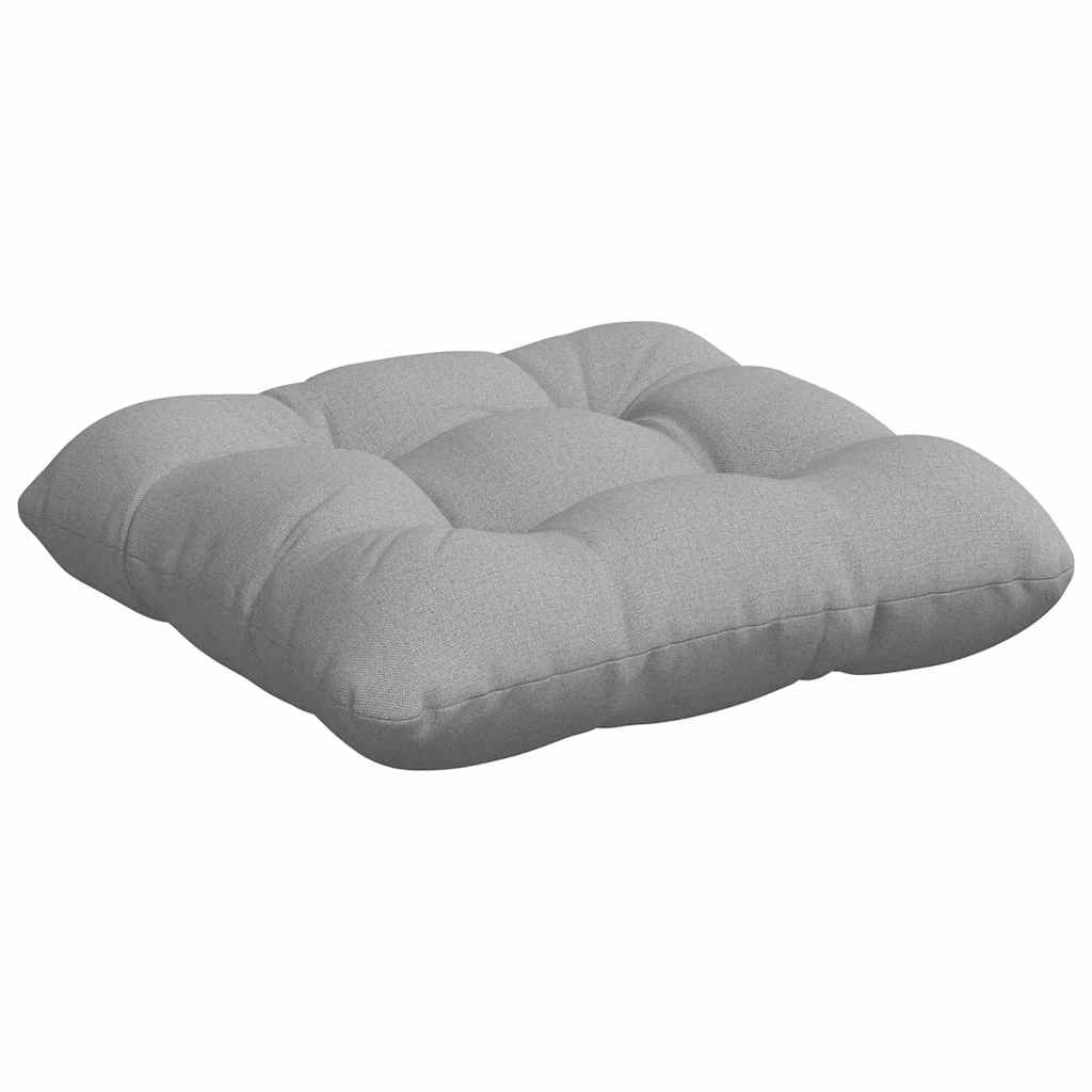 Sædepuder 4 pcs Skygrå 45 x 45 x 12 cm Stof