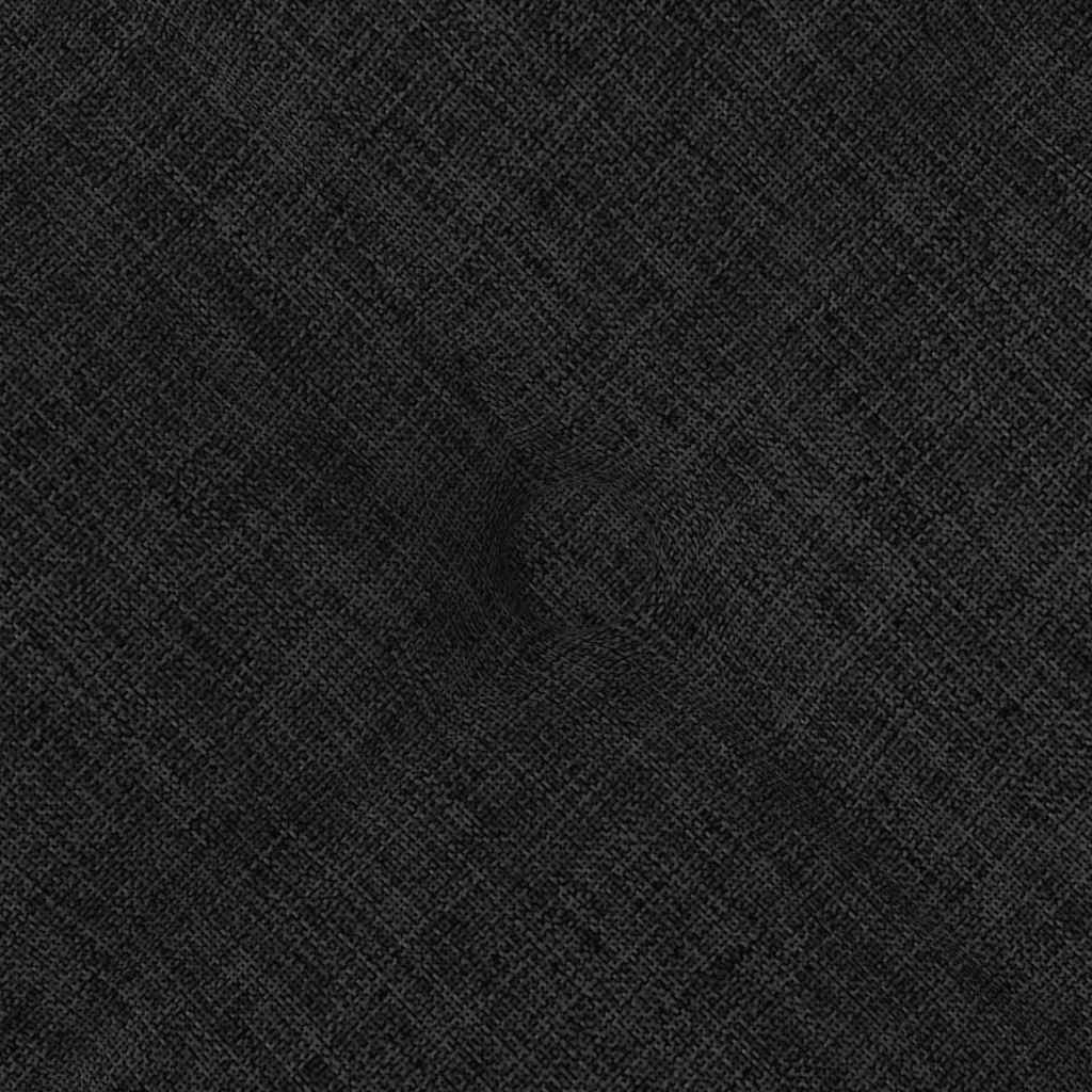 Sædepuder 4 pcs Sort 40 x 40 x 6 cm Stof