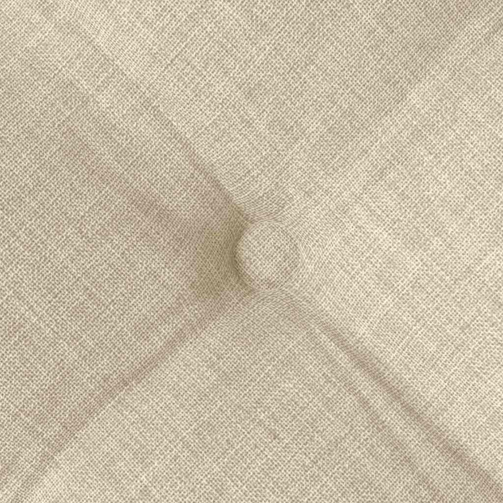 Sædepuder 4 pcs Creme 40 x 40 x 6 cm Stof