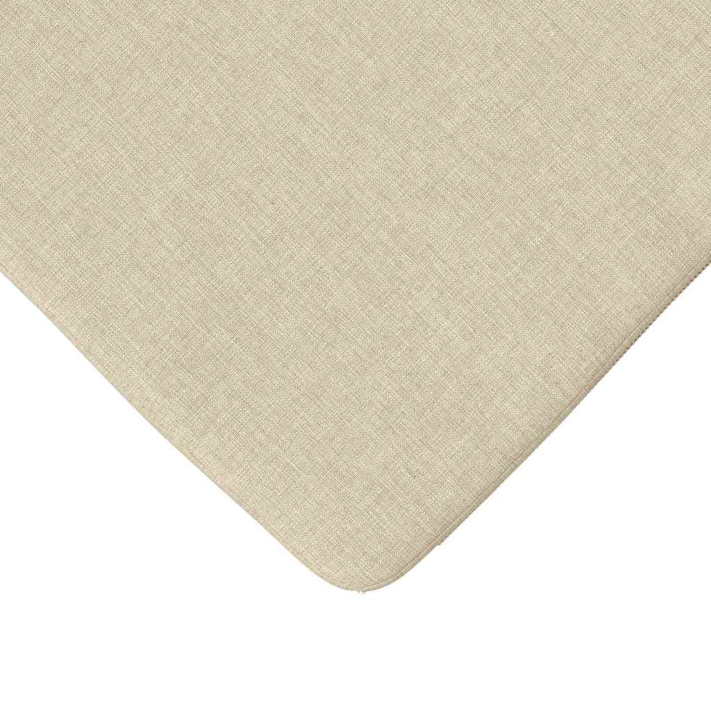 Sædepuder 4 pcs Creme 40 x 40 x 3 cm Stof