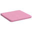 Sædepuder 4 pcs Lyserød 40 x 40 x 3 cm Stof
