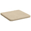 Sædepuder 4 pcs Creme 40 x 40 x 3 cm Mikrofiberstof