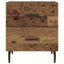 Natskab 2 pcs Gammelt træ 40 x 35 x 47,5 cm Konstrueret træ