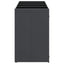 Wheelie Bin Opbevaring til 4 Affaldscontainere Antracit