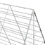 Hønsebur 2 pcs Sølv 600 x 100 x 210 cm Galvaniseret stål