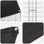 Hønsebur 2 pcs Sølv 600 x 100 x 210 cm Galvaniseret stål