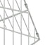 Hønsebur Sølv 110 x 100 x 85 cm Galvaniseret stål