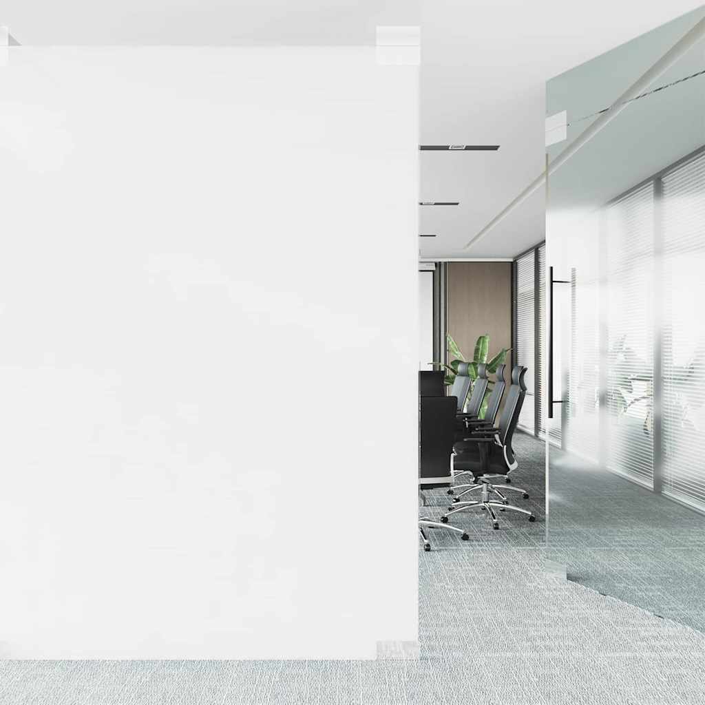 Statisk Vinduesfilm Frostet hvid 60 x 500 cm PVC