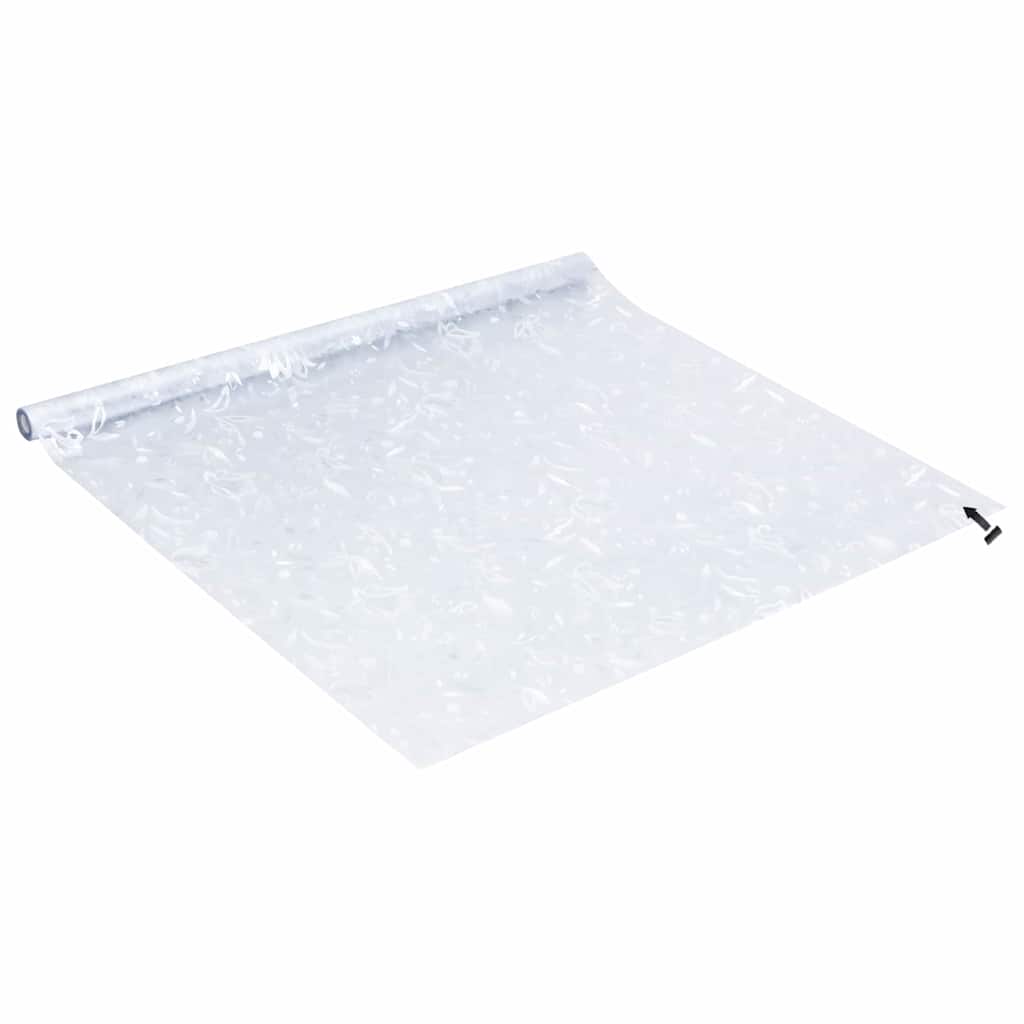 Statisk Vinduesfilm Blomster mønster 60 x 500 cm PVC