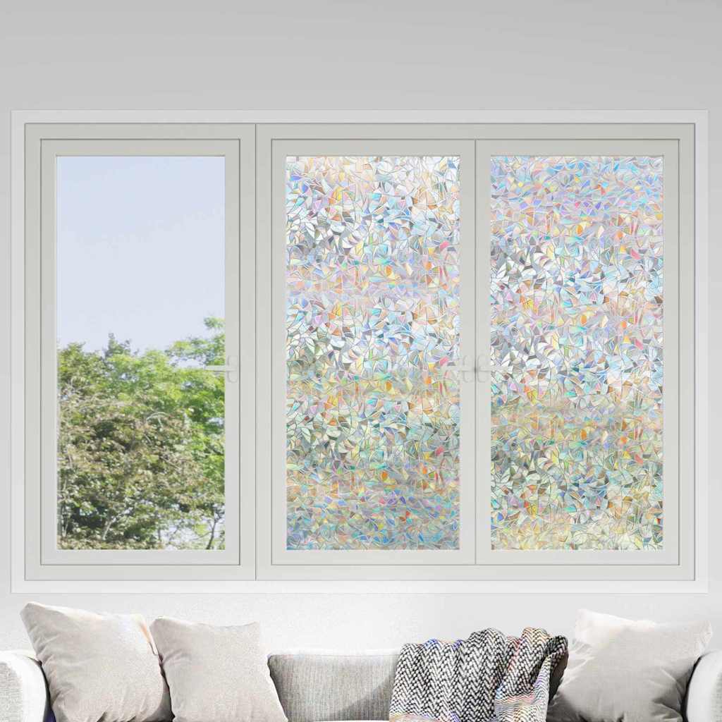 Statisk Vinduesfilm Transparent 45 x 2000 cm PVC