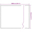 Statisk Vinduesfilm Transparent 45 x 2000 cm PVC