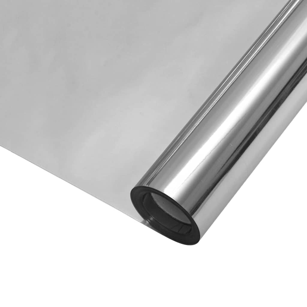 Statisk Reflekterende Solfilm til Vinduer Sølv 60 x 1000 cm PVC