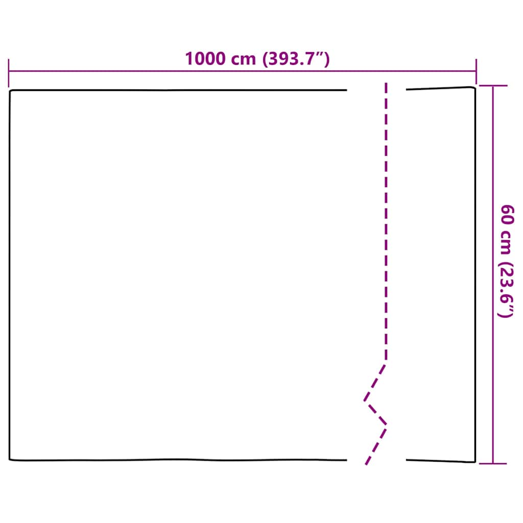 Statisk Reflekterende Solfilm til Vinduer Sølv 60 x 1000 cm PVC