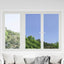 Statisk Reflekterende Solfilm til Vinduer Sølv 90 x 1000 cm PVC