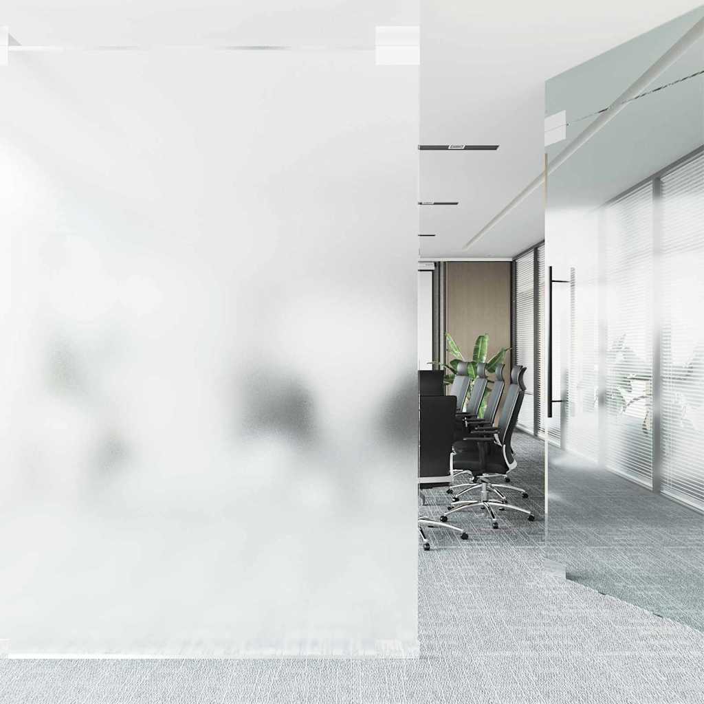 Selvklæbende Vinduesfolie Frostet hvid 90 x 500 cm PVC