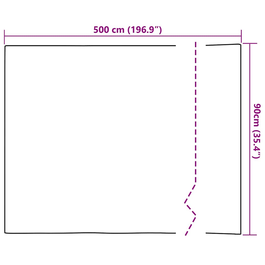 Selvklæbende Vinduesfolie Frostet hvid 90 x 500 cm PVC