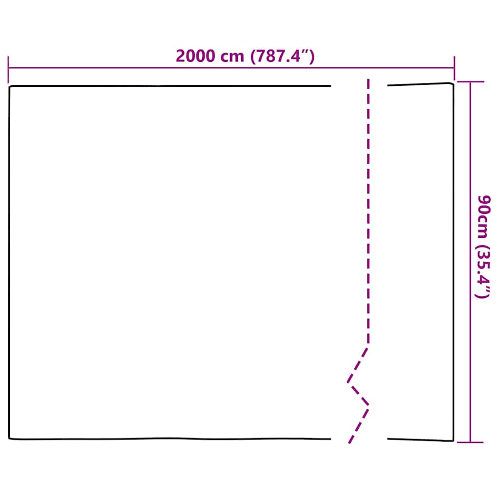 Selvklæbende Vinduesfolie Frostet hvid 90 x 2000 cm PVC