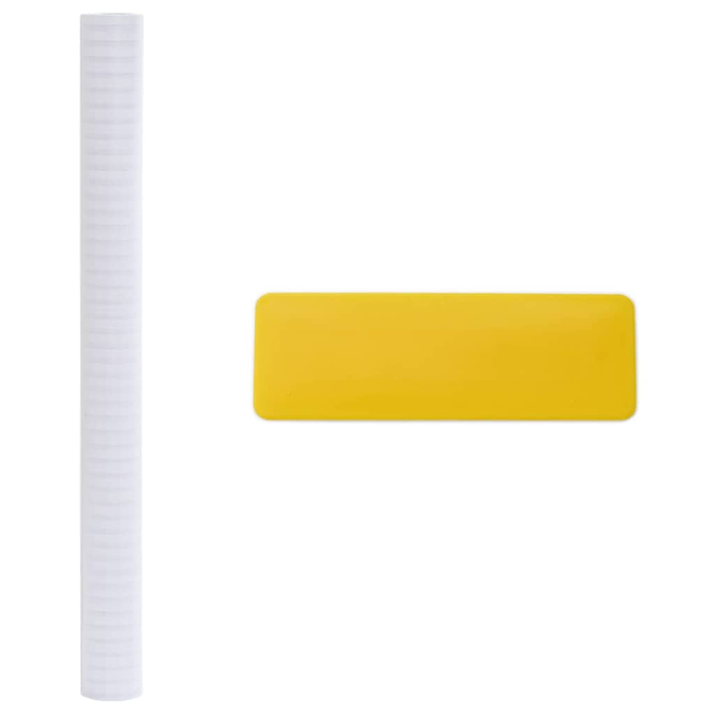 Selvklæbende Vinduesfolie Frostede striber 60 x 2000 cm PVC