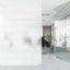 Selvklæbende Vinduesfolie Frostede striber 90 x 500 cm PVC