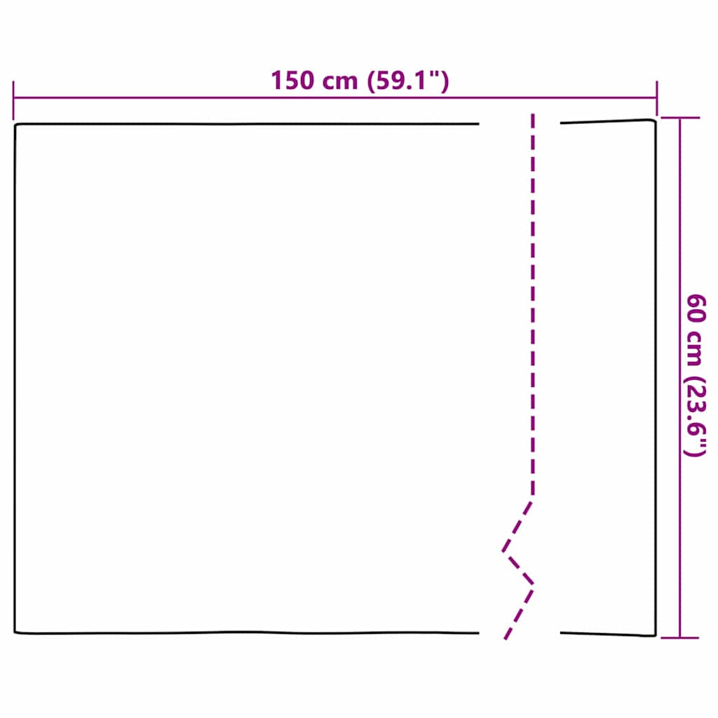 Selvklæbende Spejlfilm 60 x 150 cm 2 stk. Sølv PET